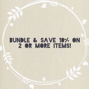 BUNDLE & SAVE 10% ON 2 Or MORE ITEMS!!🌞🛍🌞🛍💫